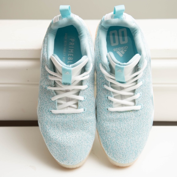 Adidas CODECHAOS 21 Primeblue Womens Spikeless Golf Shoes Sz 7.5 Hazy Blue Sky - Picture 7 of 7